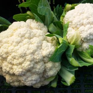Coliflor natural de Agricultura agroecológica en Salamanca